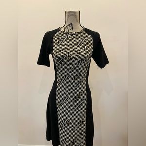 Nanette Lepore Black and White Dress Size Small